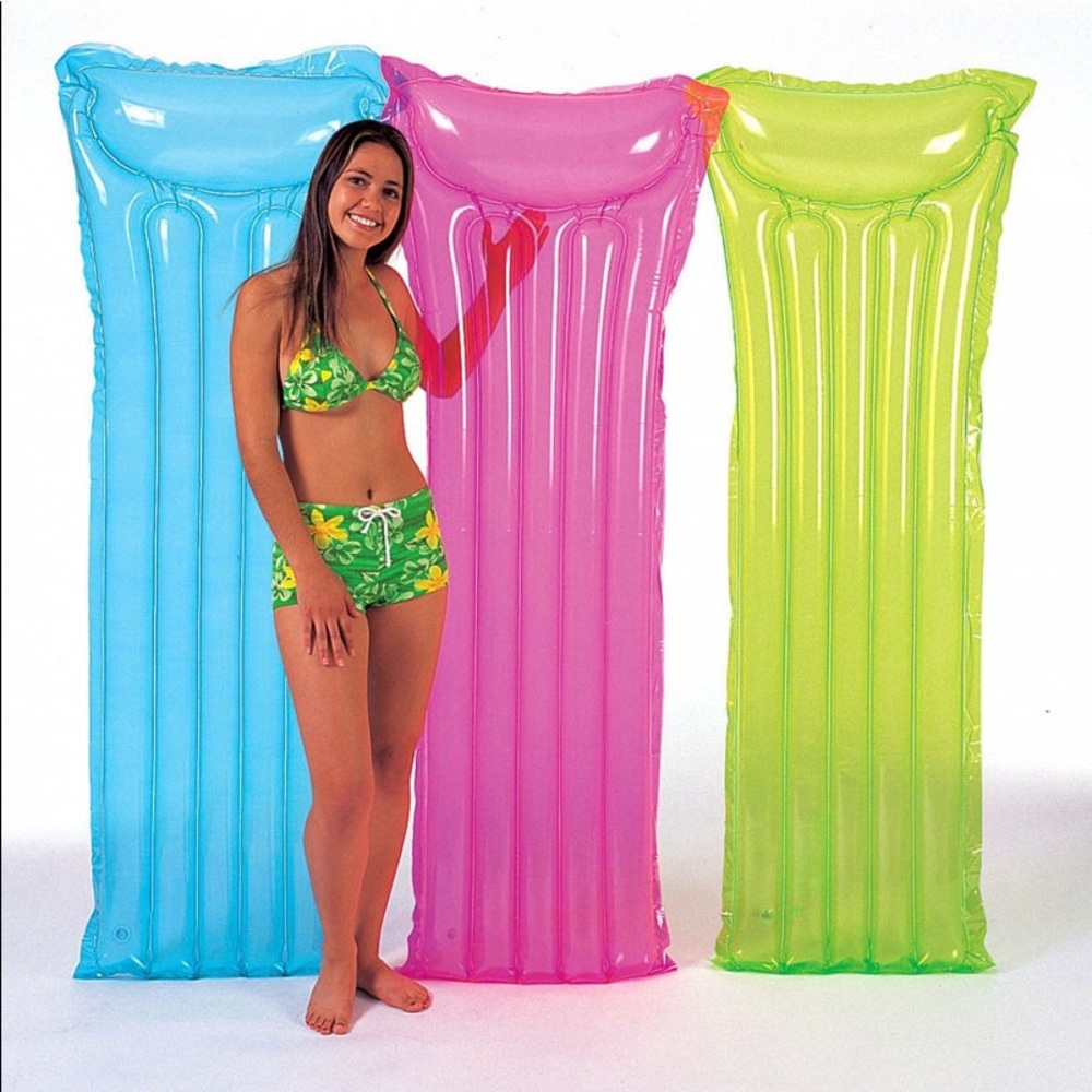 Intex inflatable transparent Mat